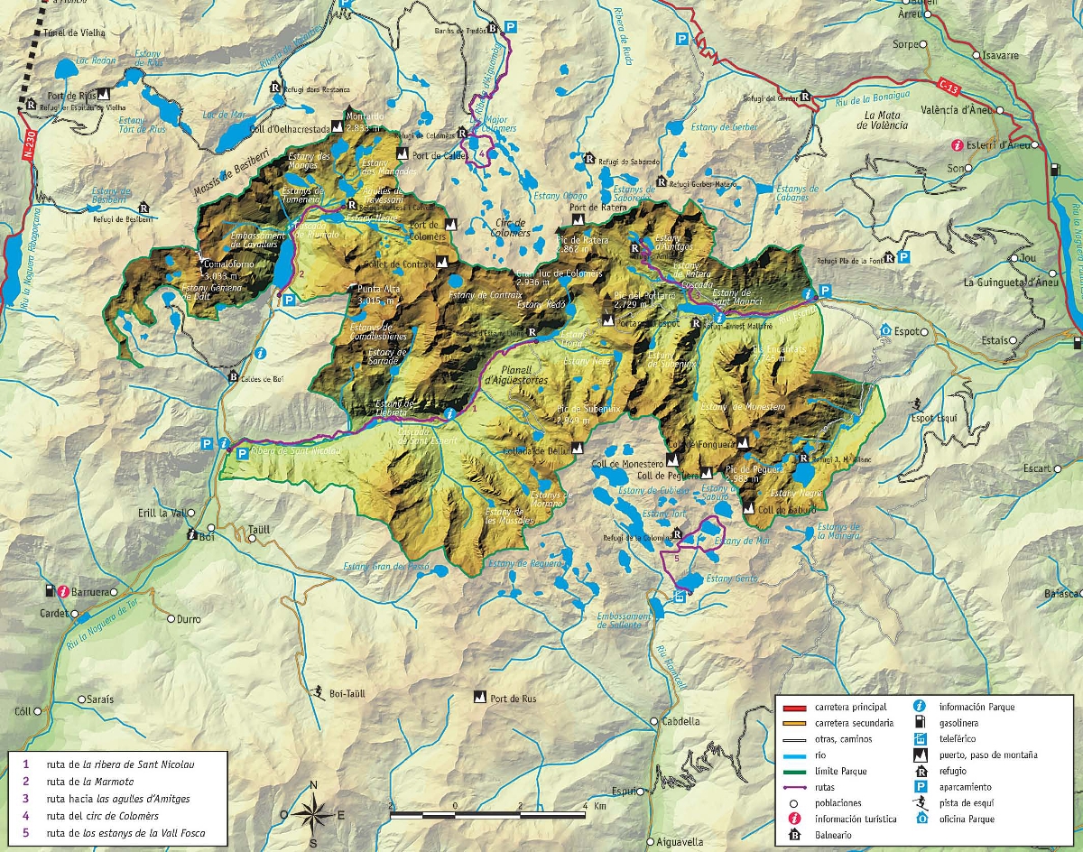 How to reach Aigüestortes